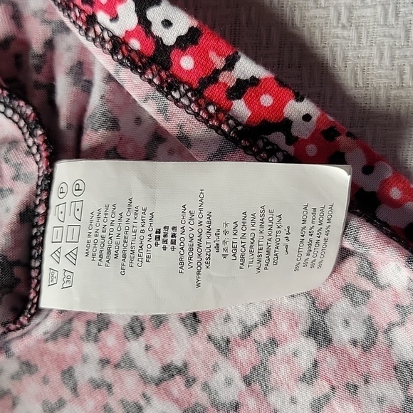 MICHAEL Michael Kors Floral Flare Sleeve Top Blouse Small Mint Condition - Picture 7 of 7